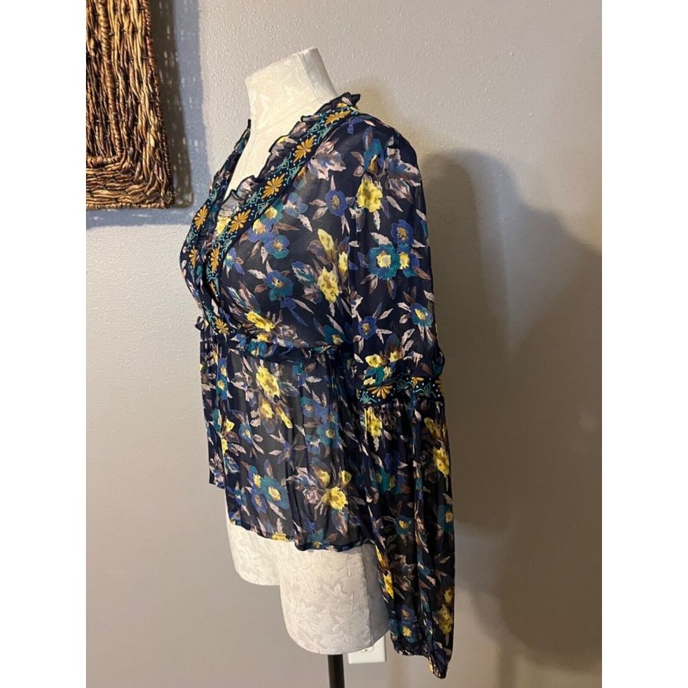 Meadow Rue Anthropologie Top S Small - Picture 7 of 9